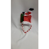 Kerstman in schouw diadeem