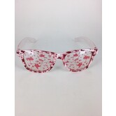 glasses with blood