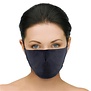 mouth mask fabric black