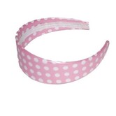 diadem polka dots rose with white balls