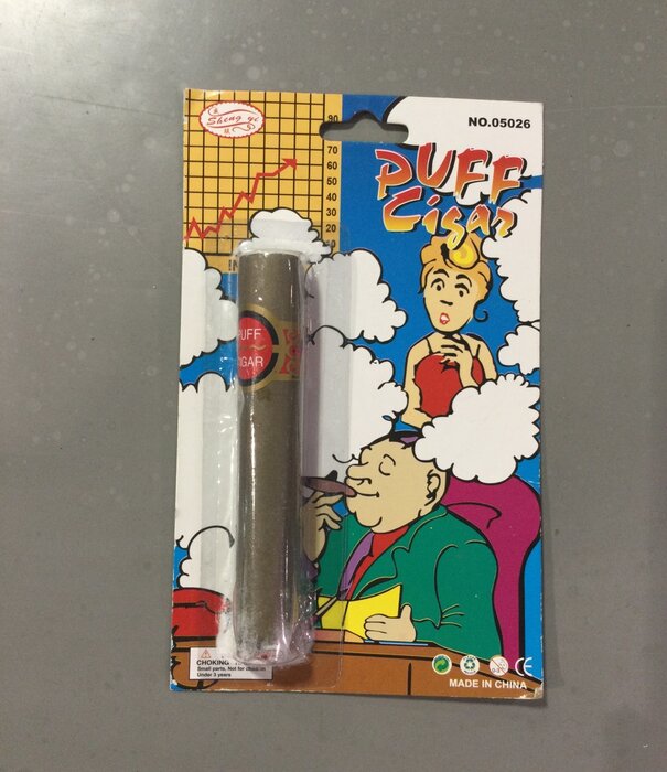 faux cigare bouffée de cigare