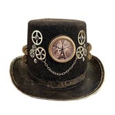 Chapeau tube steampunk paris