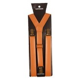 Braces leather brown