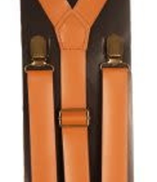 Braces leather brown