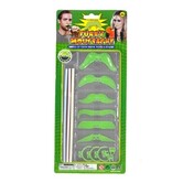 moustache sur paille