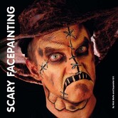 boek scary facepainting/ griezelgezichten