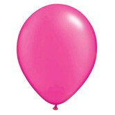 ballonnen fluo roos 100stuks