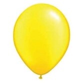 ballons jaunes 100 pièces