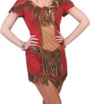 Robe indienne Faucon Rouge