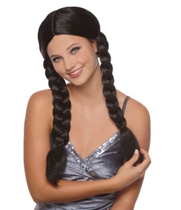 wig Natascha black long braids