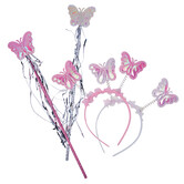 butterfly set headband + stick
