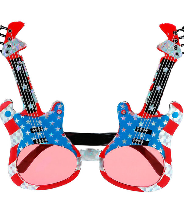Party Glasses Guitar USA