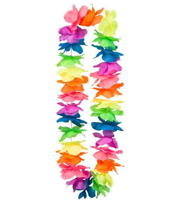 Hawaïkrans Ohana de luxe veelkleurig