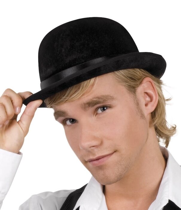 bowler hat velvet