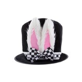 chapeau haut de forme oreilles de lapin