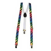 Bretellen zebra gekleurd