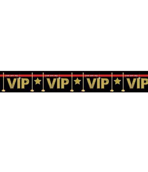 VIP party ribbon 6 x 610 cm