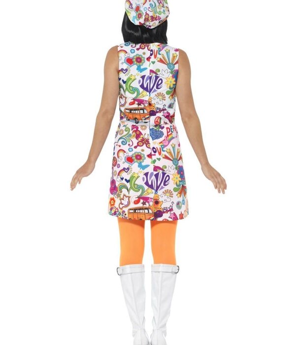 Smiffys Fille groovy des années 60