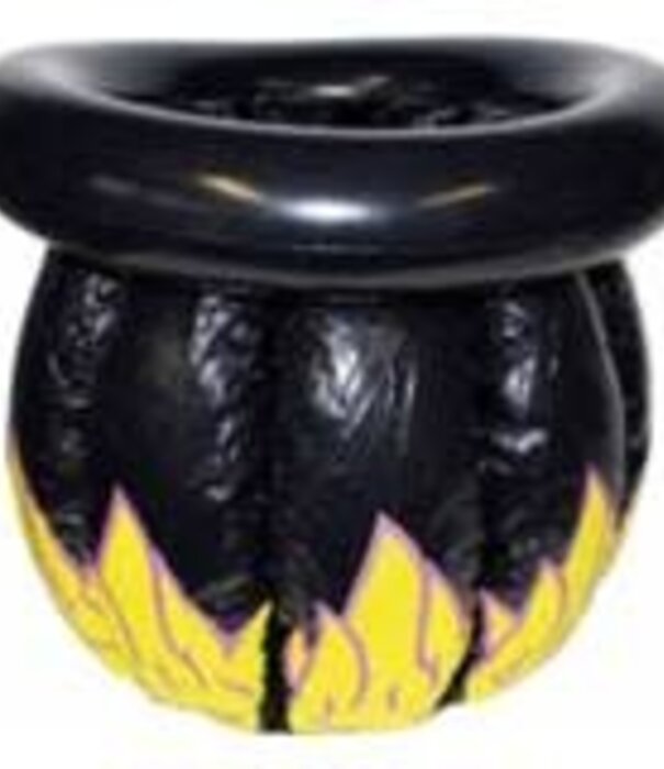 inflatable witches cauldron cooler