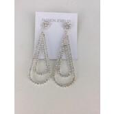 rhinestone earrings