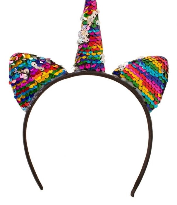 diadeem eenhoorn paillette