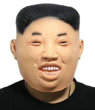 latex masker Kim Jong-Un