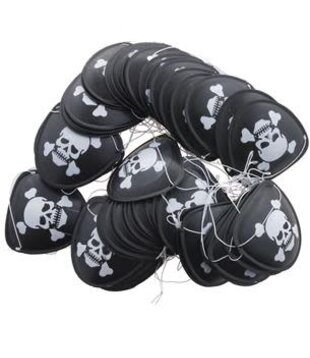 50 pirate eye patches