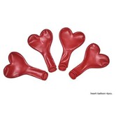 4 HEART BALLOONS