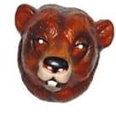 plastic mask bear