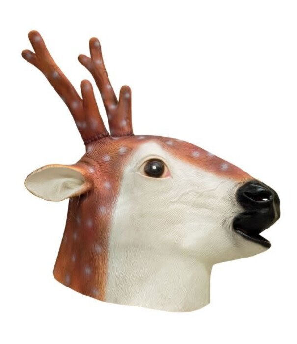 Funny Fashion masque en latex renne cerf