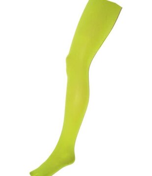 neon tights yellow
