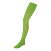 neon tights green
