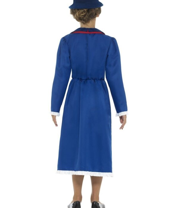 Smiffys victorian nanny M(7-9 jaar)