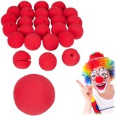 Mousse nez de clown par 12