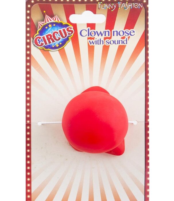 Funny Fashion clown nose with sound