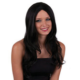 wig long black