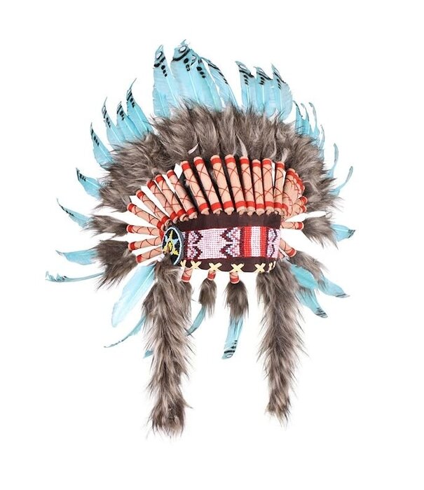 Coiffe indienne de luxe « Apache »