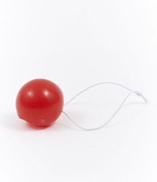 nez de clown en plastique avec élastique