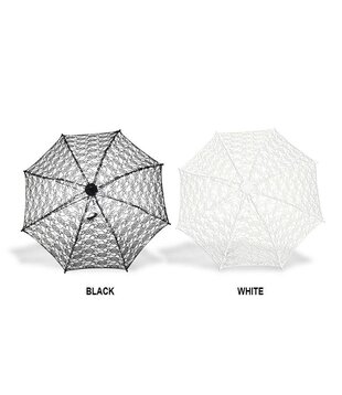 paraplu kant zwart 77 cm