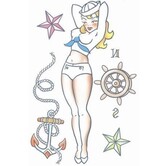 Tattoo FX  Sailor Pin Up