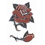 Tatouage Vintage, Rose