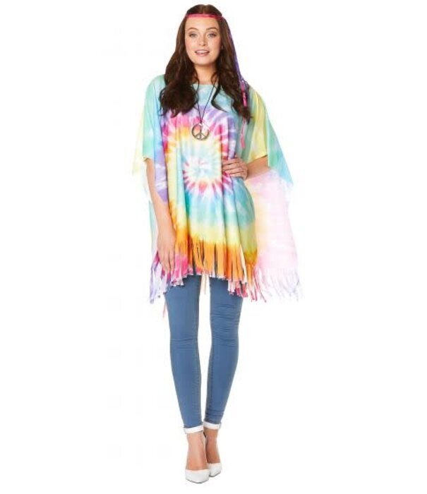 70's hippie poncho (one size)