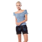 Lederhose Hannelore Kort Bruin Dames