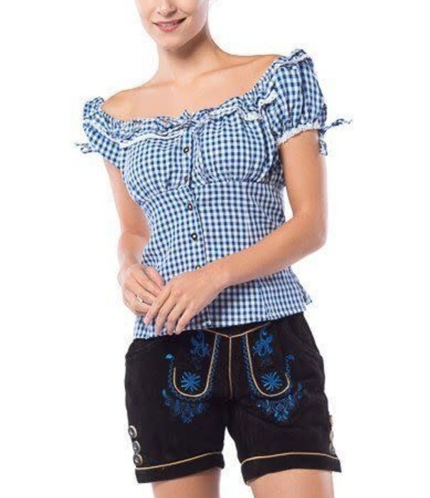 Lederhose Hannelore Kort Bruin Dames