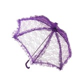 Parapluie Bydemeyer violet petite toile 65 cm.