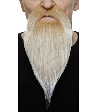 barbe et moustache autocollantes Philosophe