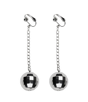 oorbellen discoballen
