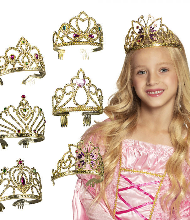 Tiara Diana Goud (1 stuk)