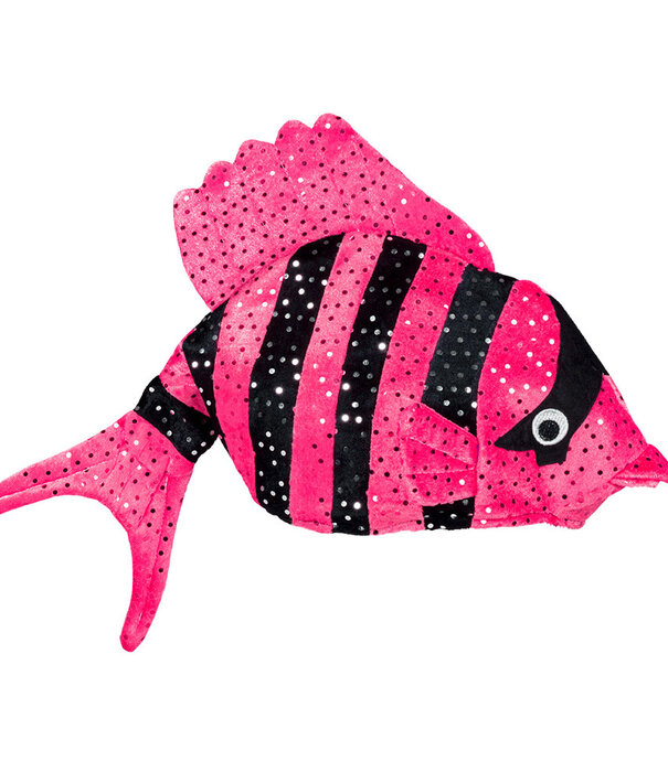 chapeau poisson coloré