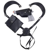 Shoulder holster with pistol